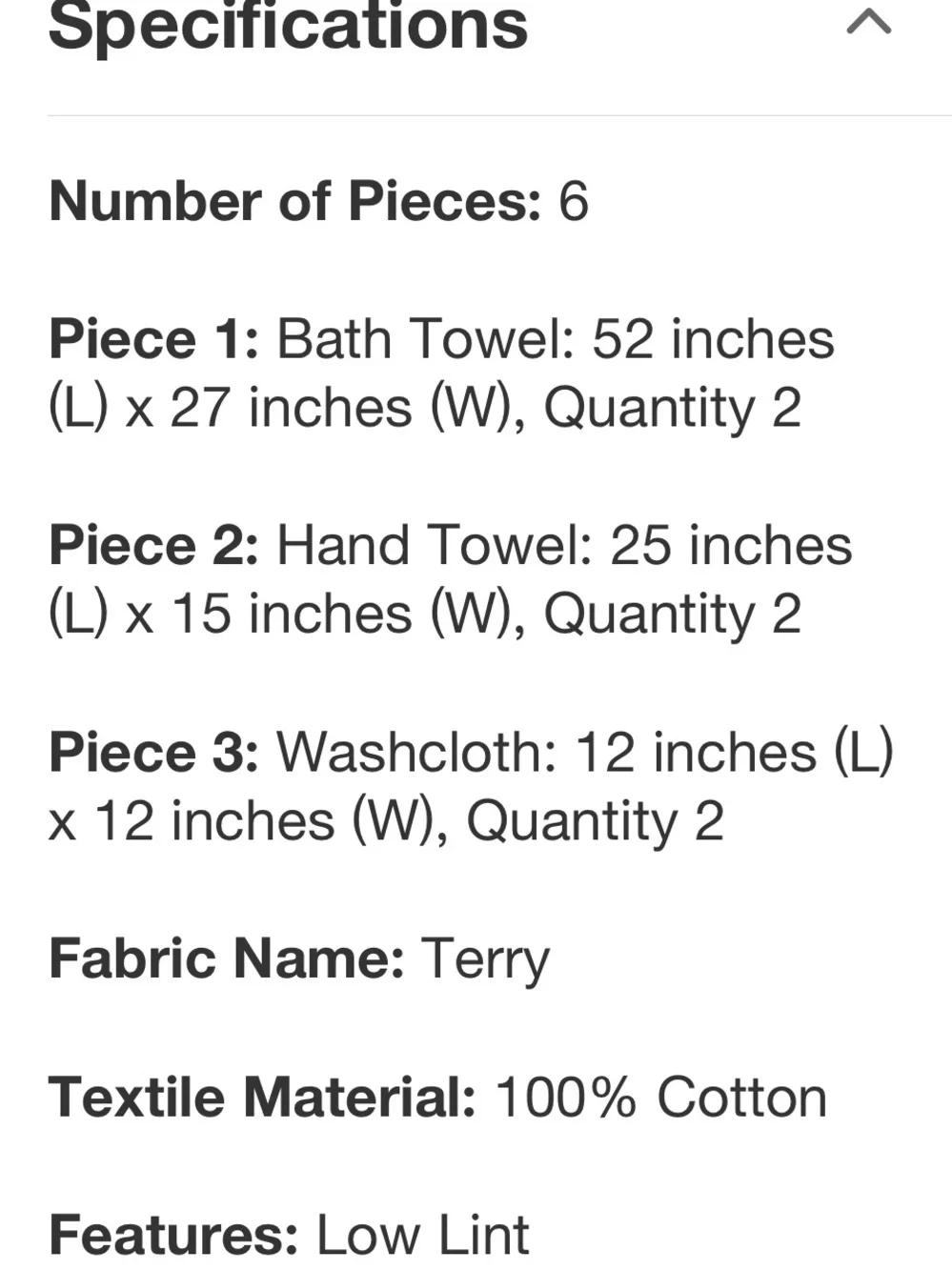 UTICA ESSENTIALS NWT Utica Essentials Plum Purple 6-Piece Towel Set